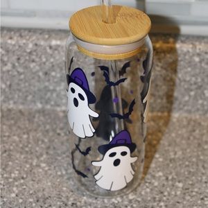 Spooky Glass Bamboo Cup